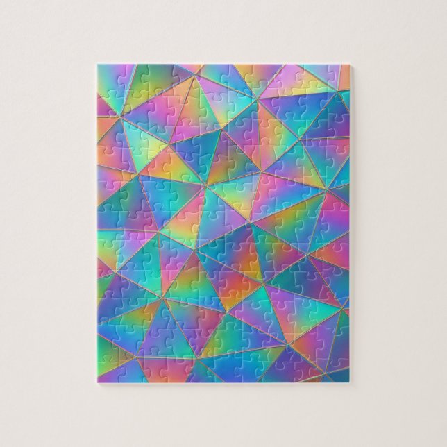 Puzzle Polygone iridescent (Vertical)