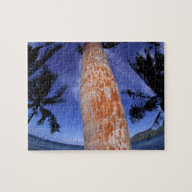 Puzzle Polynésie française, Bora Bora, Palmiers (Horizontal)