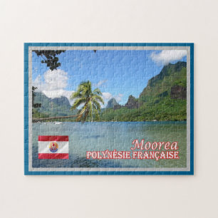 Puzzle Polynésie française - Moorea - Baie de Cook -