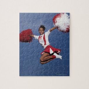 Puzzle Pom-pom girl en plein air