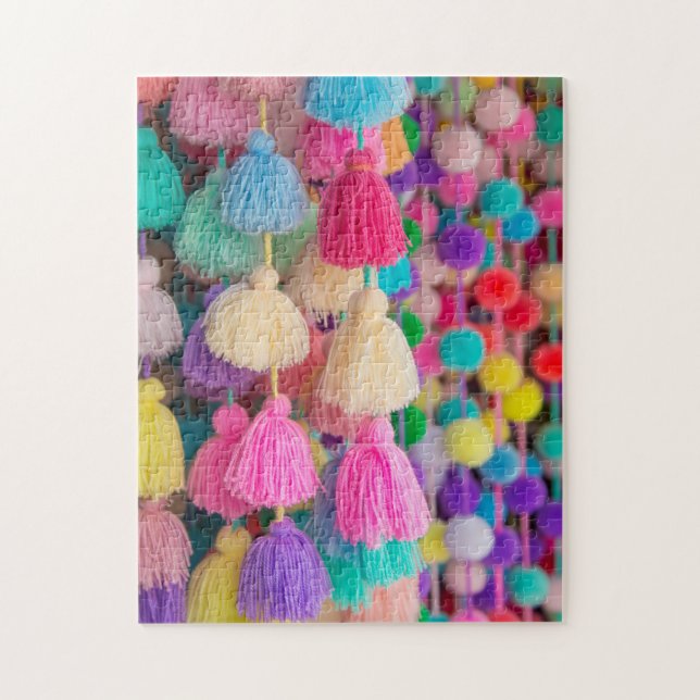 Puzzle Pom Poms en Tulum (Vertical)