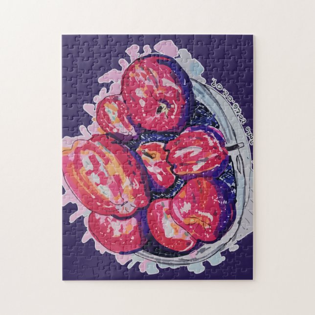 Puzzle Pommes Abstraites (Vertical)