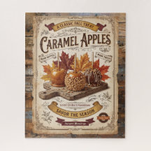 Pommes Caramelisées Vintage | Bénédictions d'Autom