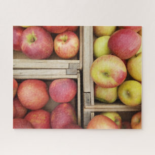 Puzzle Pommes en bois