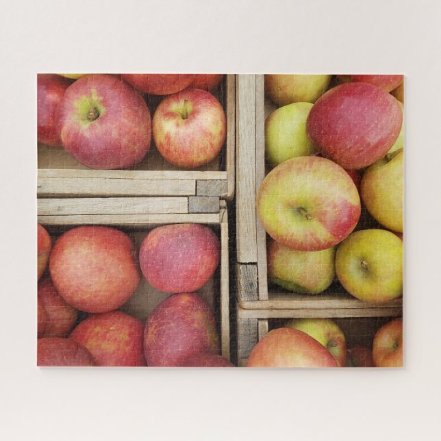Puzzle Pommes en bois (Horizontal)