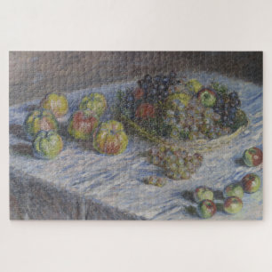 Puzzle Pommes et raisins Art Vintage par Monet