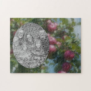 Puzzle Pommes Rouges Sur Peinture D'Arbre Ajouter Votre P