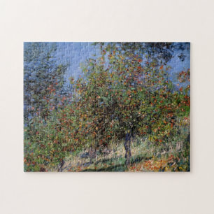 Puzzle Pommiers Chantemesle Hill Monet Art