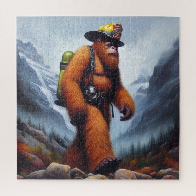 Puzzle Pompier de Bigfoot (Vertical)