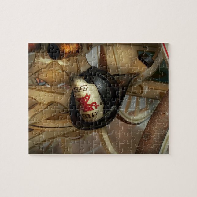 Puzzle Pompier - Un endroit pour accrocher son casque (Horizontal)