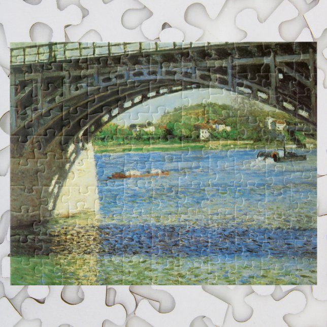 Puzzle Pont à Argenteuil par Gustave Caillebotte (Créateur téléchargé)