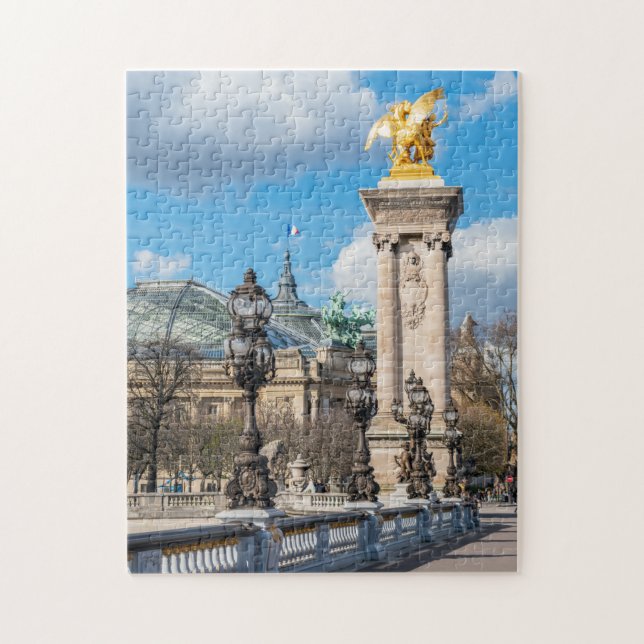 Puzzle Pont Alexandre III du Grand Palais - Paris (Vertical)