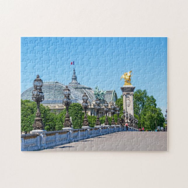 Puzzle Pont Alexandre III et Grand Palais, Paris, France (Horizontal)