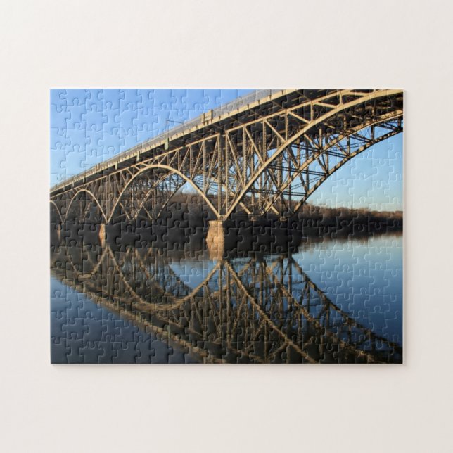 Puzzle Pont au-dessus de rivière de Schuylkill (Horizontal)