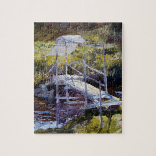 Puzzle Pont blanc par John Twachtman