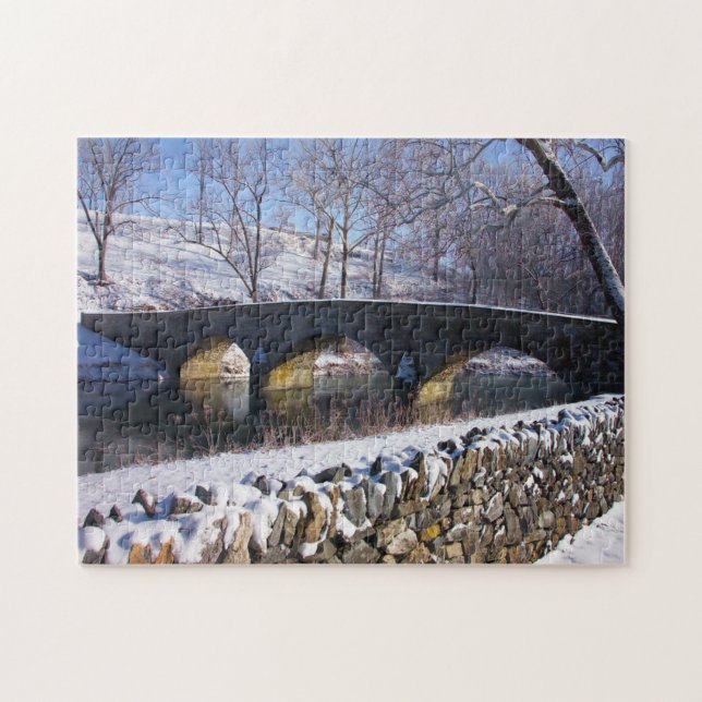 Puzzle Pont Burnside d'Antietam Maryland. (Horizontal)