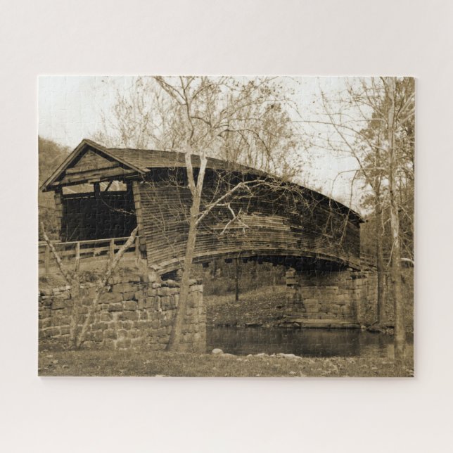 Puzzle Pont couvert (Horizontal)