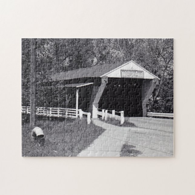 Puzzle Pont couvert (Horizontal)