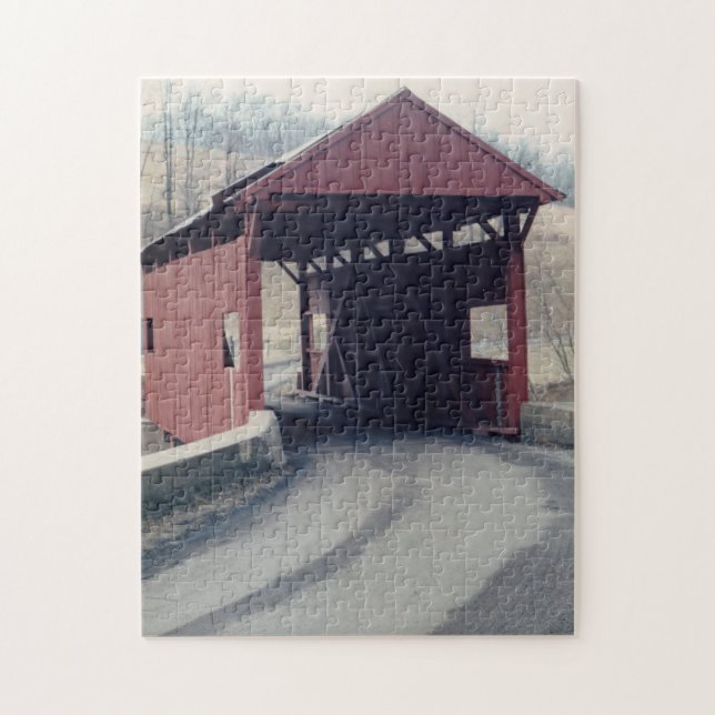 Puzzle Pont couvert (Vertical)