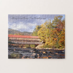 Puzzle Pont couvert Albany New Hampshire