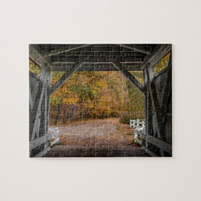 Puzzle Pont couvert d'Everatt Road (Horizontal)