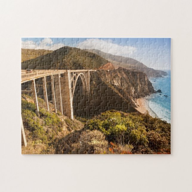 Puzzle Pont de Bixby, grand Sur, la Californie, (Horizontal)