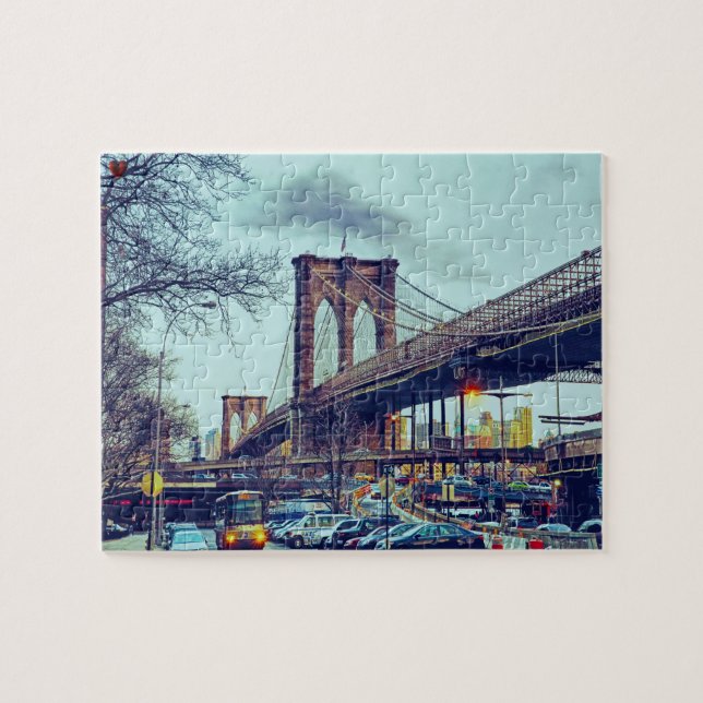 Puzzle Pont de Brooklyn New York. (Horizontal)