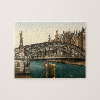 Puzzle Pont de Brooksbrucke, Hambourg, Allemagne