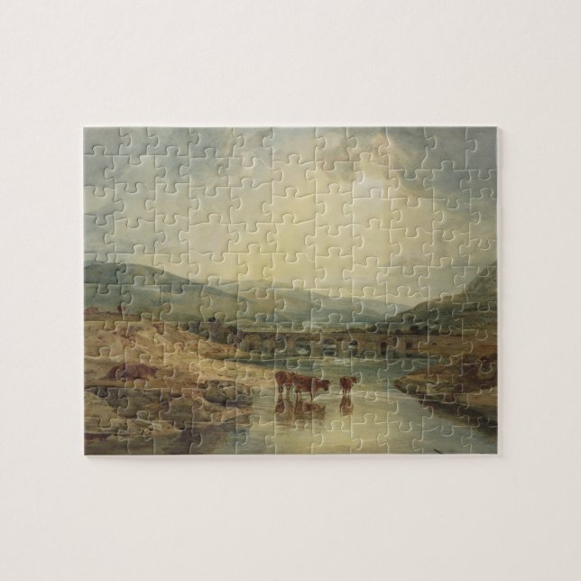 Puzzle Pont de Joseph Mallord William Turner | au-dessus (Horizontal)