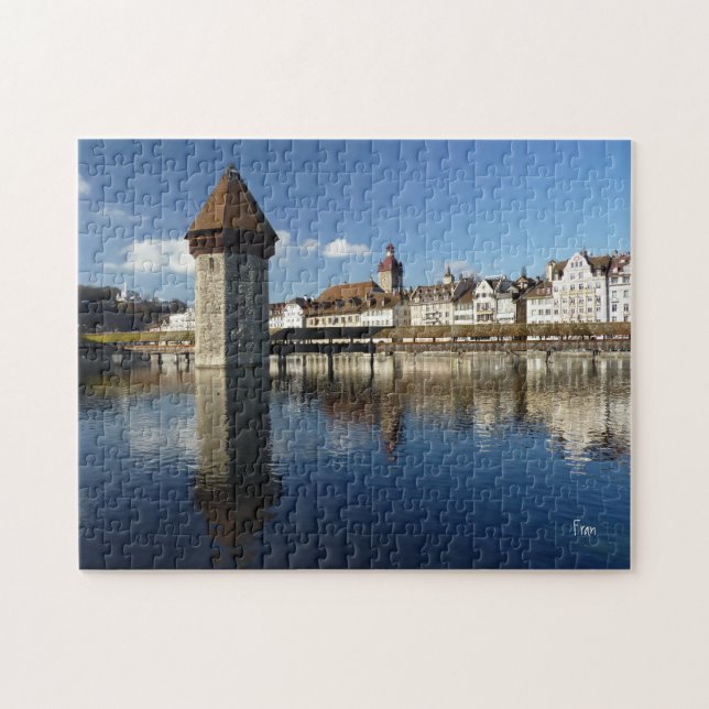 Puzzle Pont de Kappel, luzerne (Horizontal)
