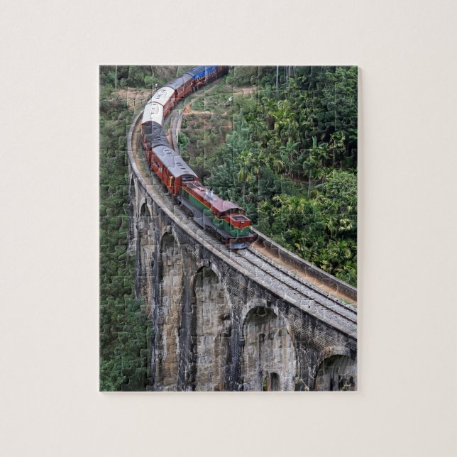 Puzzle Pont de passage des trains sur les hautes terres d (Vertical)