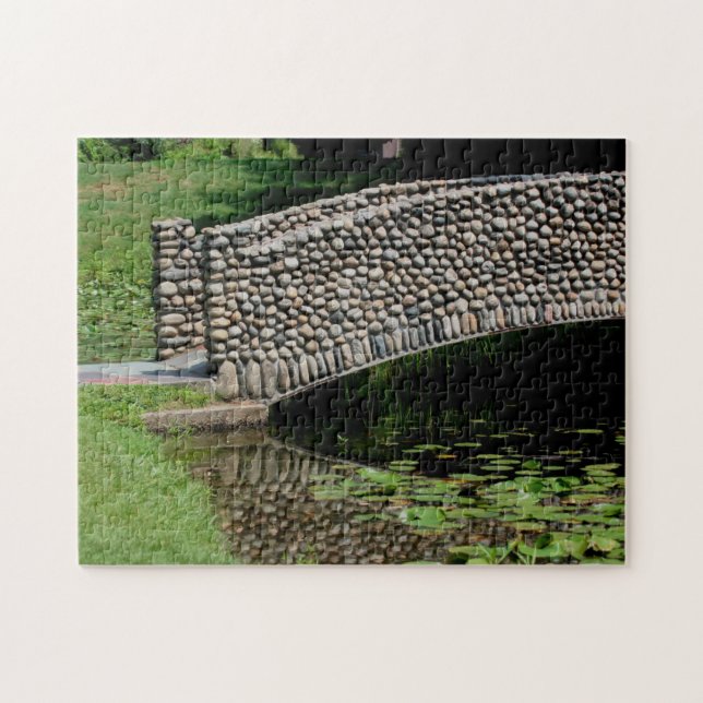 Puzzle Pont de pierre Lilypads Nature (Horizontal)