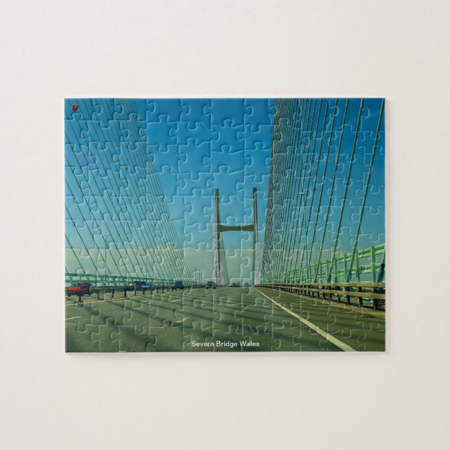 Puzzle Pont de Severn au Pays de Galles (Horizontal)