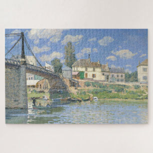 Puzzle Pont de Villeneu par Sisley Impressionist Paint