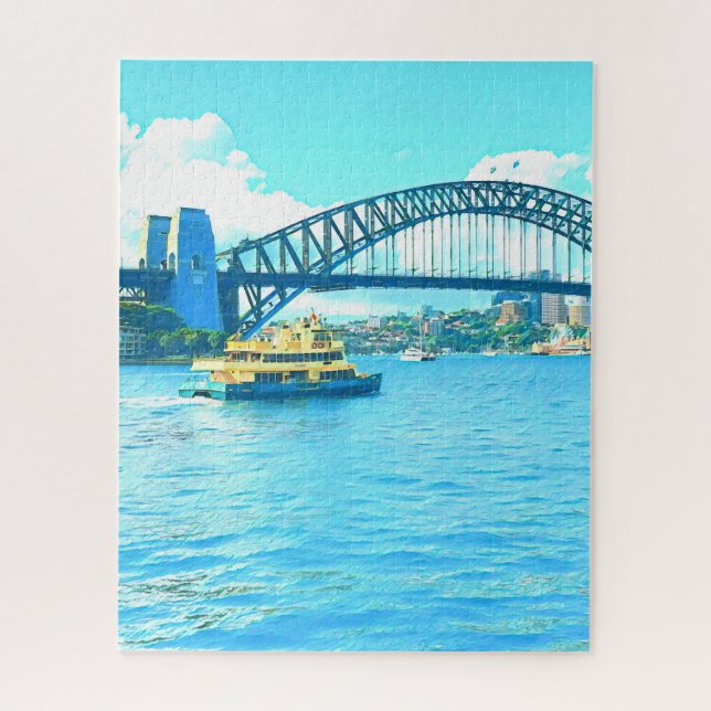 Puzzle Pont du port de Sydney Ferry (Vertical)