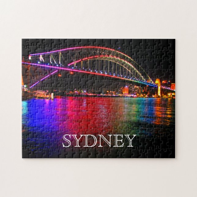 Puzzle pont du port vid sydney (Horizontal)