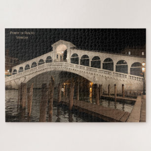 Puzzle Pont du Rialto de nuit - Ponte di Rialto - Venise