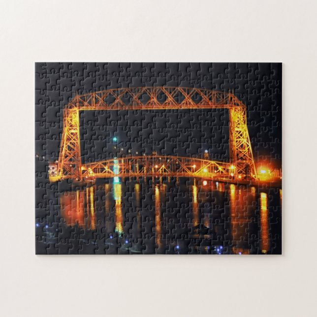 Puzzle Pont élévateur aérien (Horizontal)
