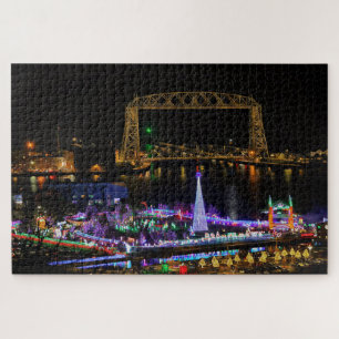 Puzzle Pont élévateur aérien et Bentleyville Minnesota