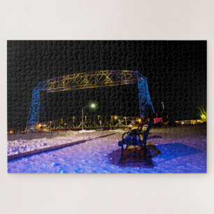 Puzzle Pont élévateur Duluth Minnesota aux couleurs de l'