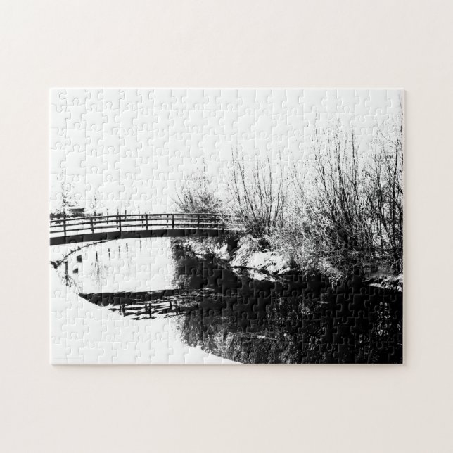 Puzzle Pont et ruisseau WS 11x14 252pc jpm (Horizontal)