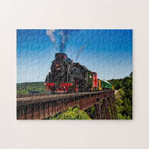 Puzzle Pont ferroviaire vintage