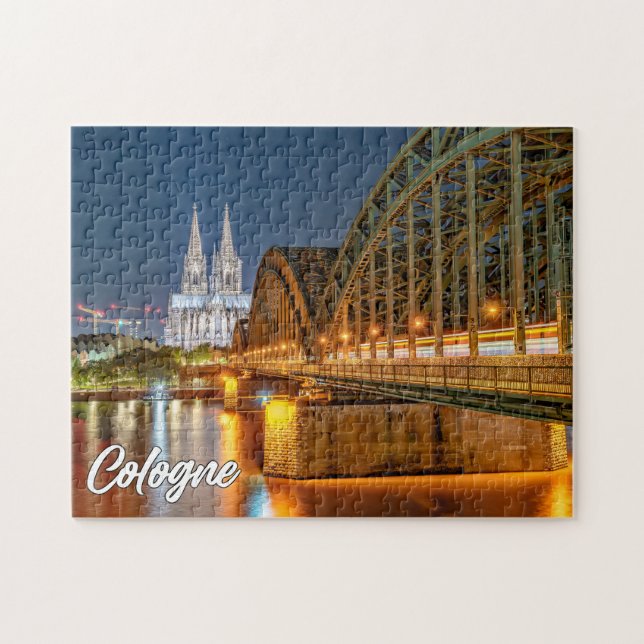 Puzzle Pont Hohenzollern, Cologne, Allemagne (Horizontal)
