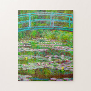 Puzzle Pont japonais Monet et nappes d'eau