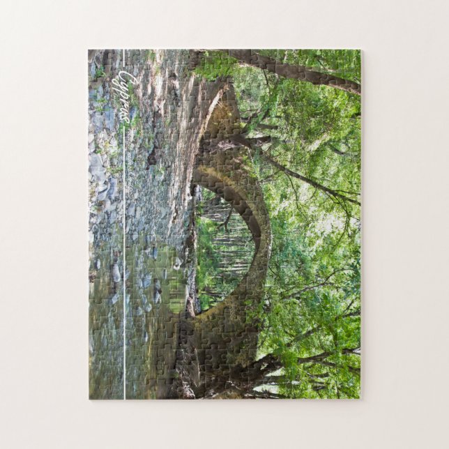 Puzzle Pont médiéval Kelefos à Chypre (Vertical)