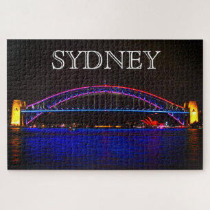 Puzzle pont portuaire de sydney vivid