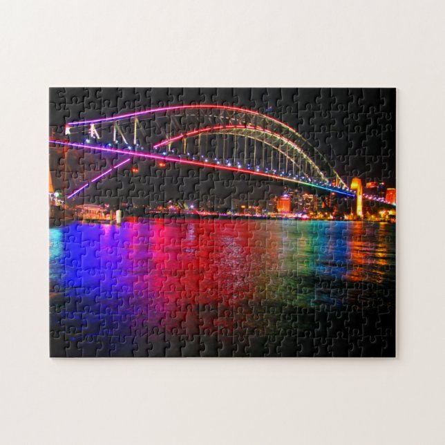 Puzzle pont portuaire vivid (Horizontal)