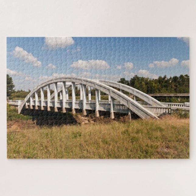 Puzzle Pont Rainbow Curve juste devant Baxter Springs (Horizontal)