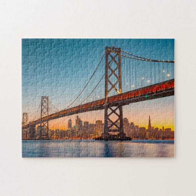 Puzzle Pont San Fran Skyline San Fran Bay Brid (Horizontal)