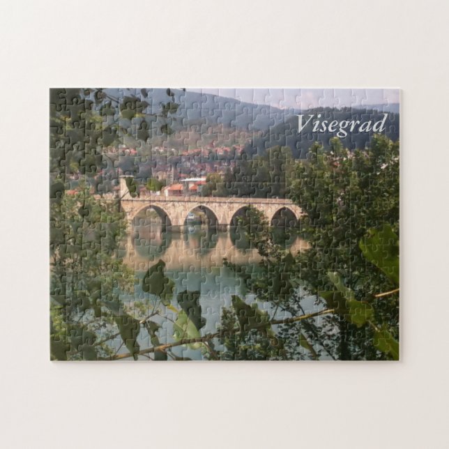 Puzzle Pont sur la Drina - Visegrad (Horizontal)